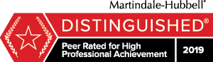 Martindale-Hubbell Rating 2019