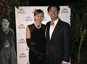 Attorney Brian Nagle and his lovely wife Jessie attend Uptown! Entertainment Alliance's 3rd Annual Red Carpet Gala, held at Winterthur Museum, Garden & Library.
